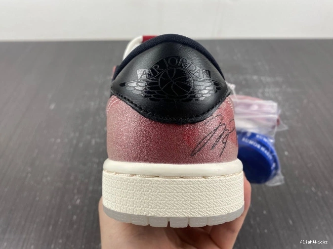 ROOM TROPHY X LOW 'RED OG 1 AIR FN0432-017 BLACK' JORDAN 1203